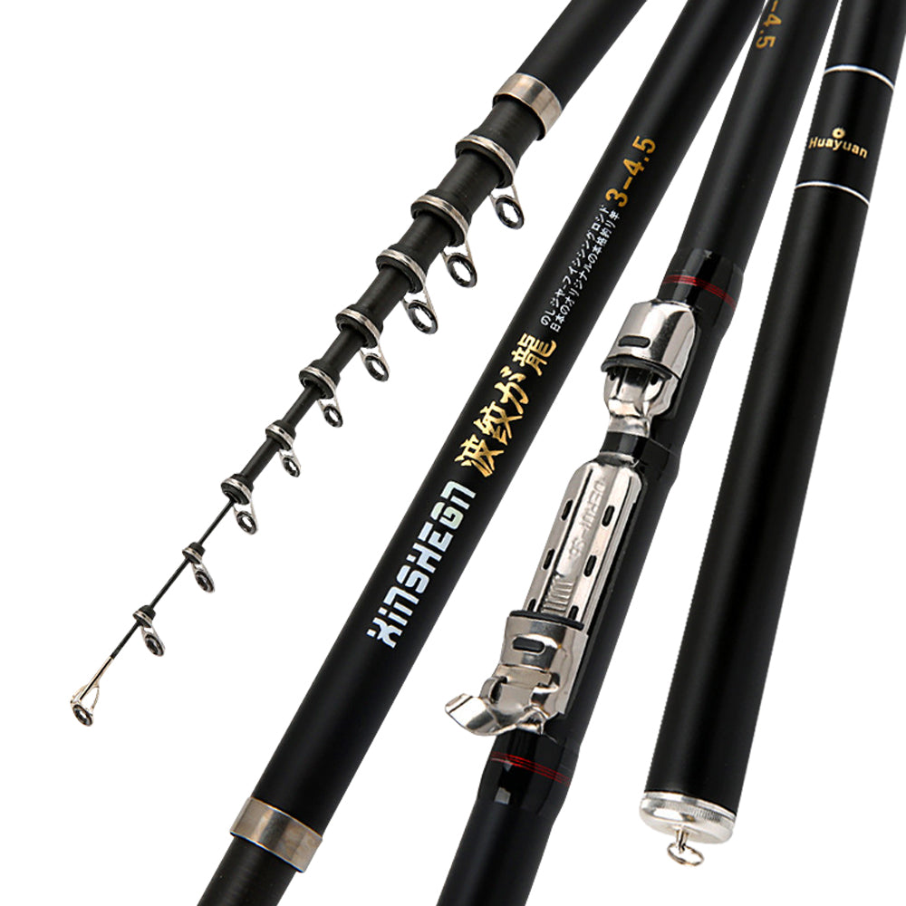 Light Hard Carbon Dual-Purpose Sea And Hand Fishing Rod Set