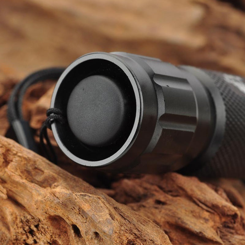 High-Power Long-Range Rechargeable LED Outdoor Flashlight