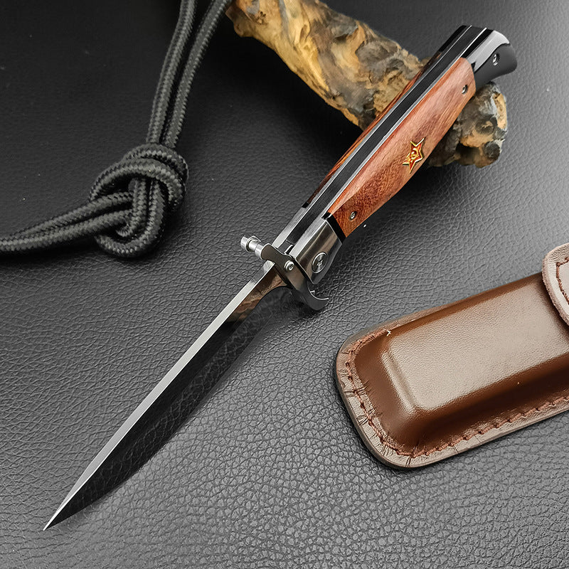 Multi-function Folding High Hardness Camping Survival Outdoor EDC Fruit Knife