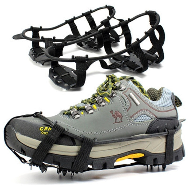 24-Tooth Reinforced Outdoor Crampons Non-Slip Shoe Covers