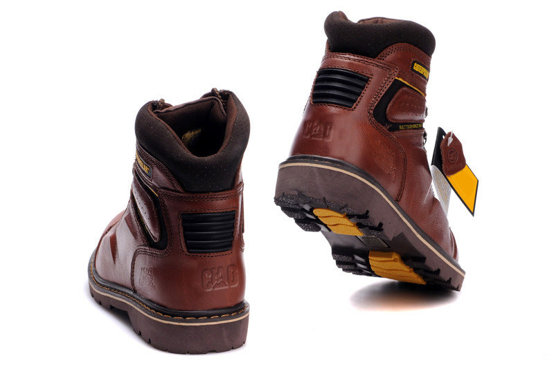 Men's Anti-Smash Protective Hiking Work Safety Shoes