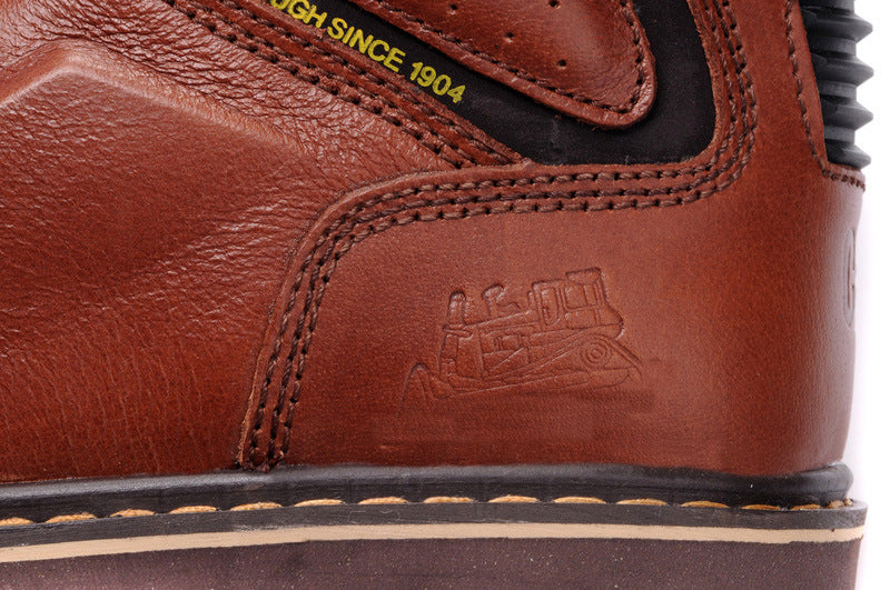 Men's Anti-Smash Protective Hiking Work Safety Shoes