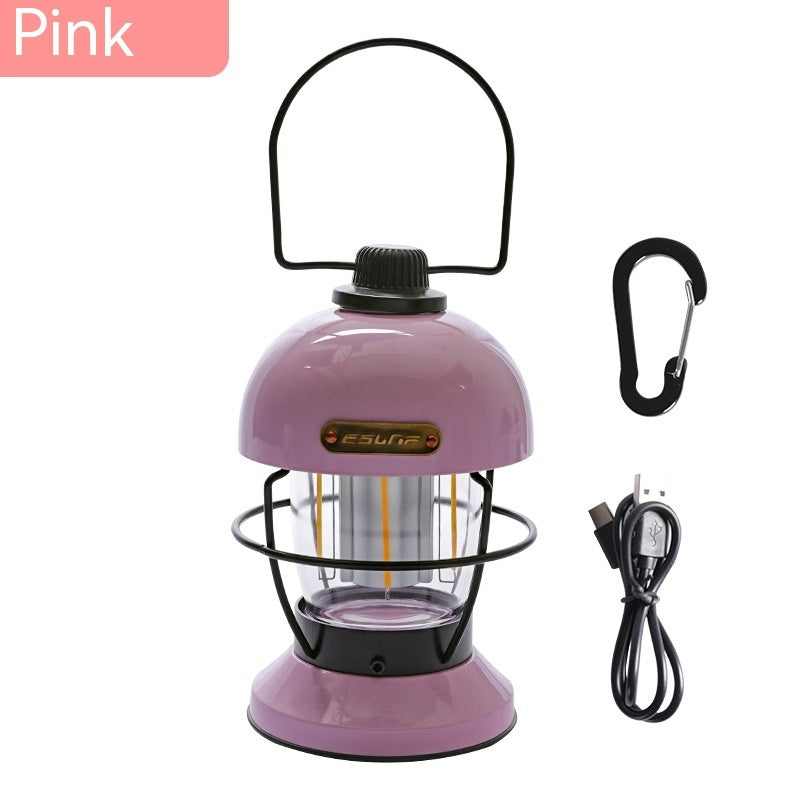 USB Rechargeable Outdoor Camping Lantern Portable Camping Ligh
