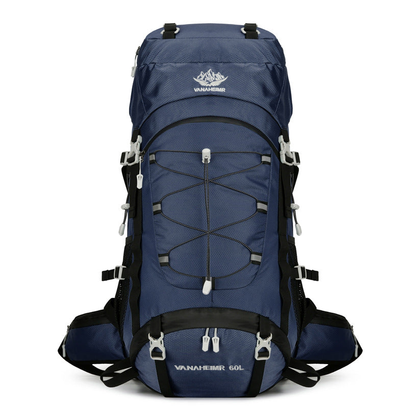 60L Large Capacity Outdoor Hiking Camping Travel Backpack