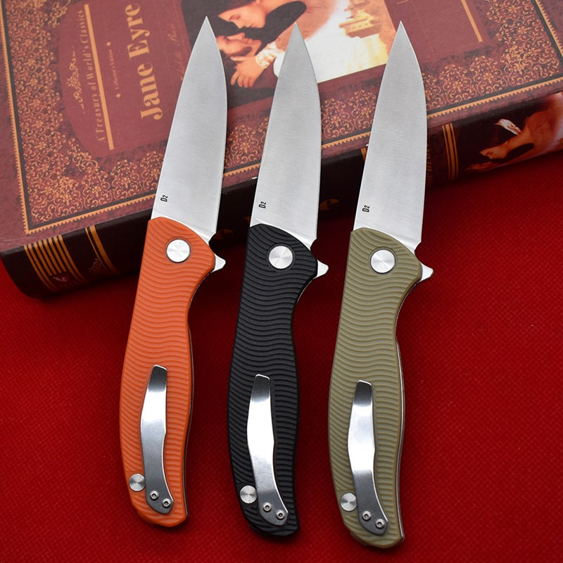 Outdoor Folding Knife For Camping And Hunting Use