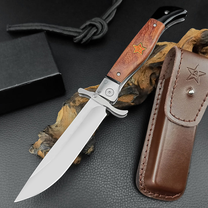Multi-function Folding High Hardness Camping Survival Outdoor EDC Fruit Knife