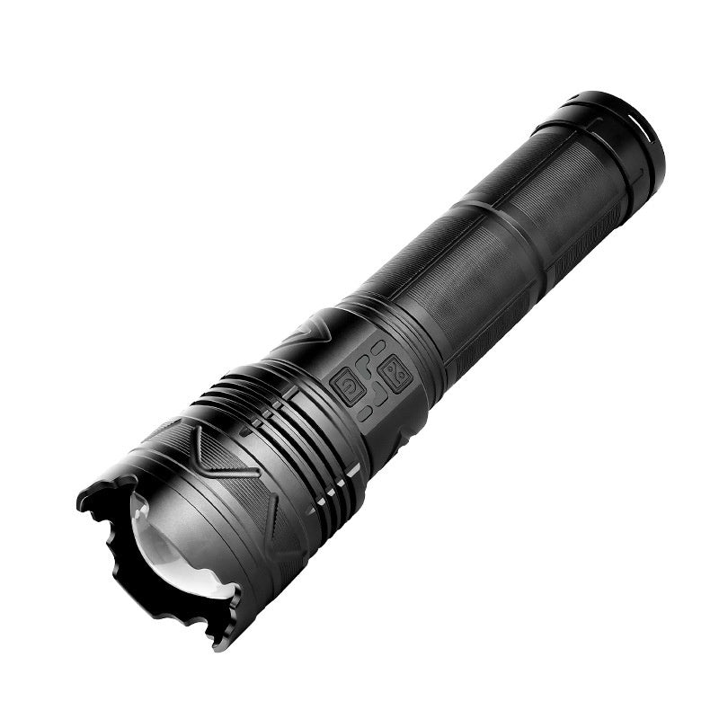 Outdoor Multifunctional Zoom High-Intensity Flashlight