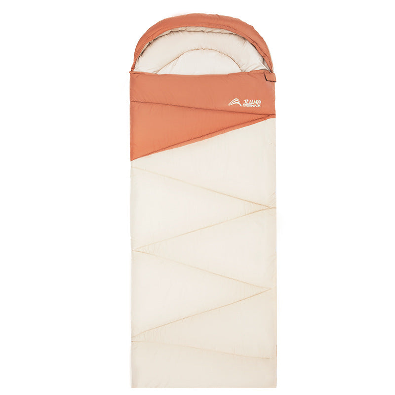 Outdoor Camping Thickened Cold Protection Warm Travel Sleeping Bag