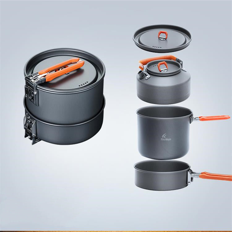 Fire Maple Feast 2 Portable Outdoor Camping Cookware Set For 2–3 People