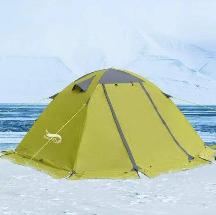 Desert Fox Outdoor Double-Layer Aluminum Camping Tent