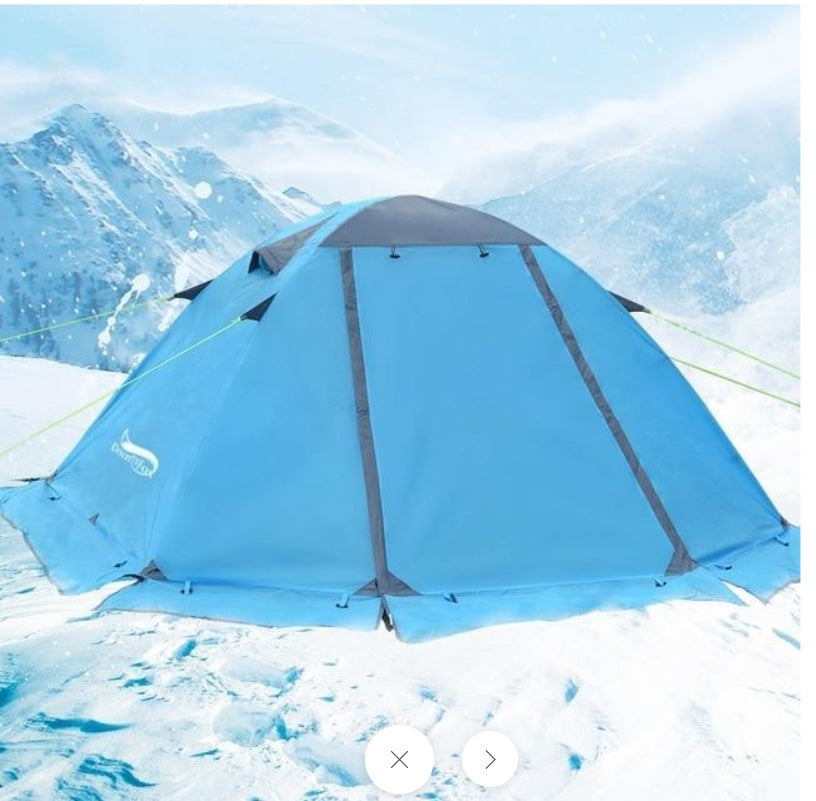 Desert Fox Outdoor Double-Layer Aluminum Camping Tent