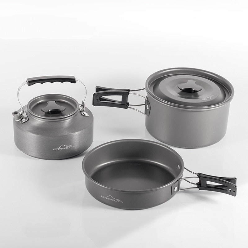 Portable Outdoor Camping Stove Combo Set