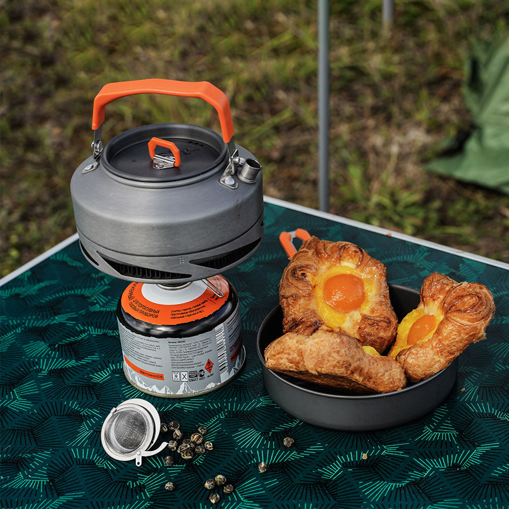 Portable Outdoor Camping Cookware And Picnic Heat Set