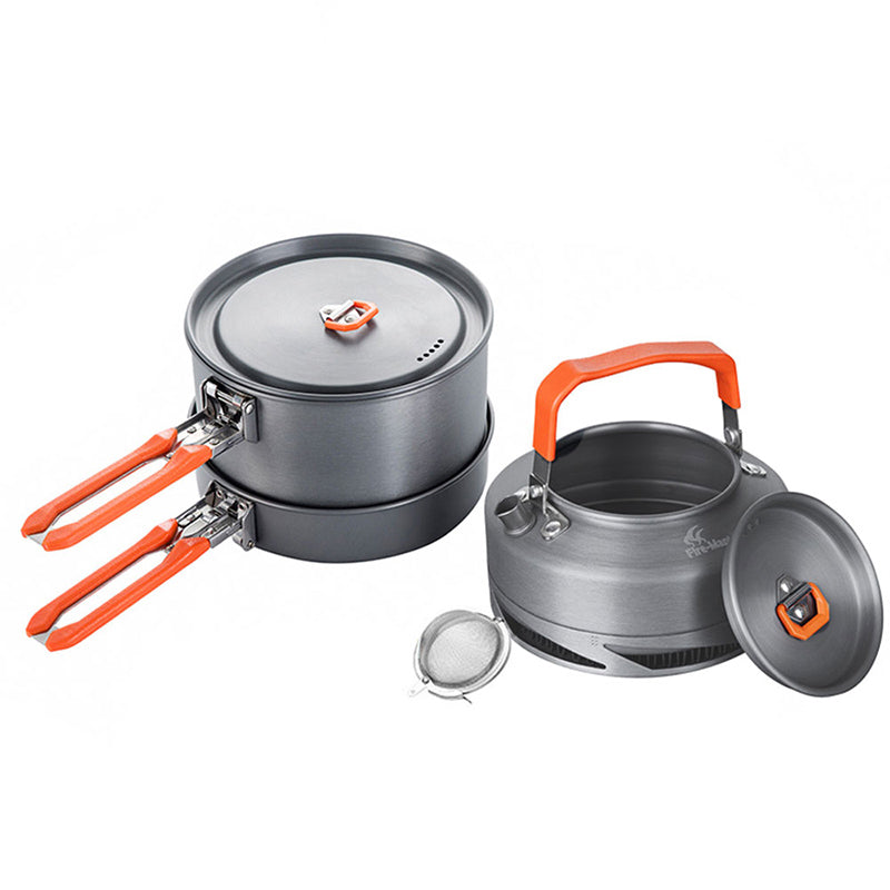 Portable Outdoor Camping Cookware And Picnic Heat Set