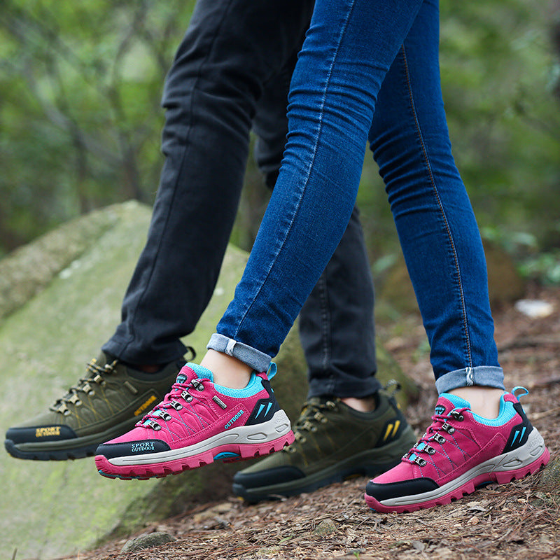 Unisex Low-Cut Plus Size Anti-Fur Hiking Shoes