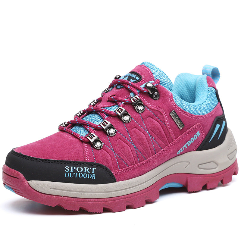 Unisex Low-Cut Plus Size Anti-Fur Hiking Shoes