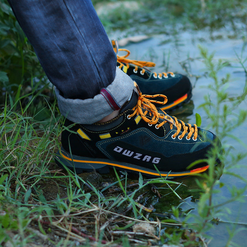 Round Toe Men's Hiking Sneakers