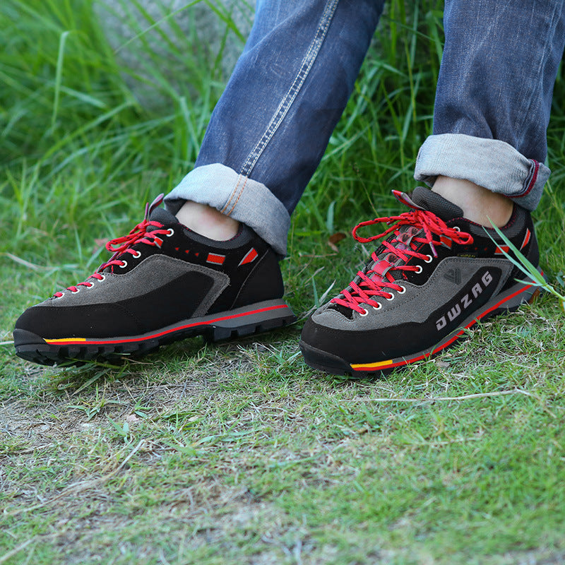 Round Toe Men's Hiking Sneakers