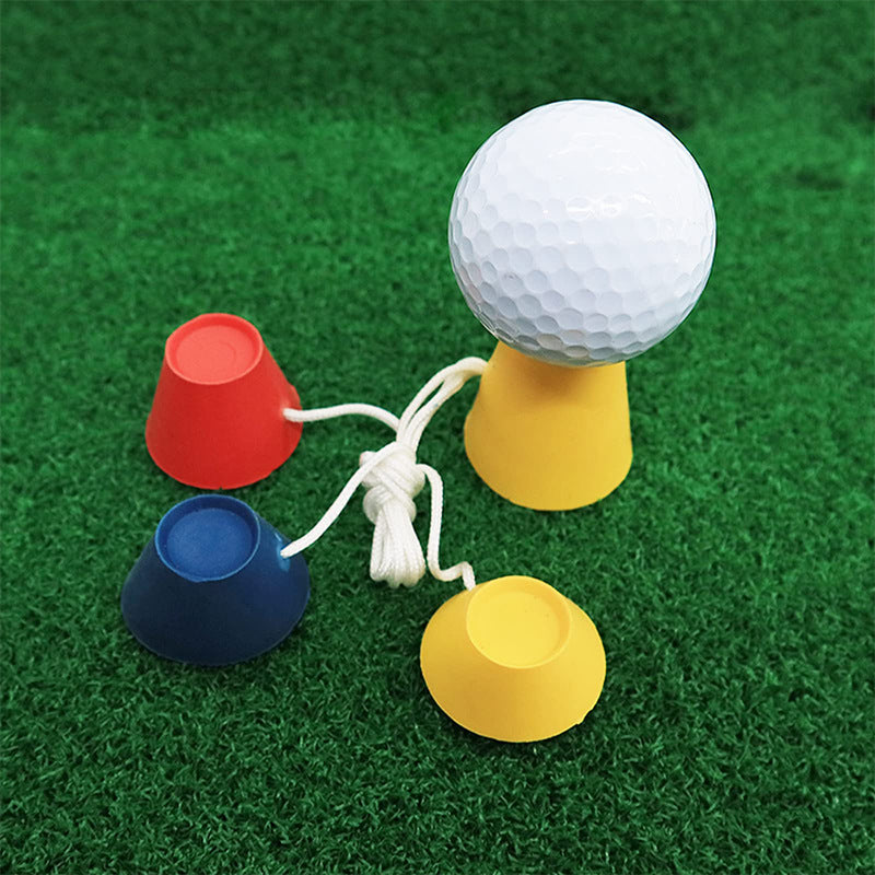 Golf Rubber Tee Ball Holder For Training And Practice