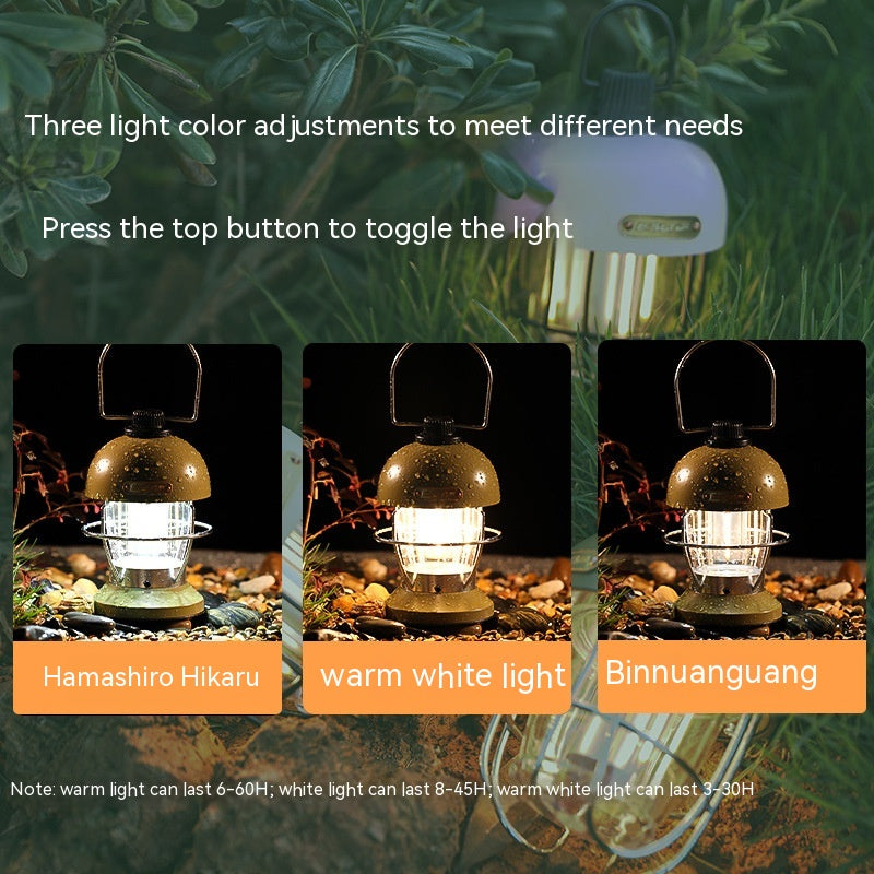 USB Rechargeable Outdoor Camping Lantern Portable Camping Ligh