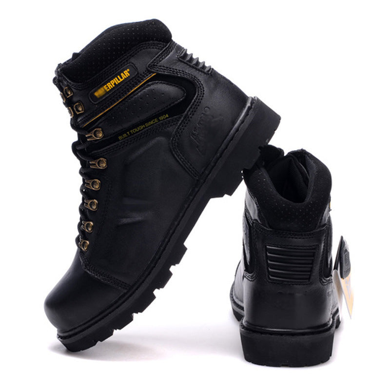 Men's Anti-Smash Protective Hiking Work Safety Shoes