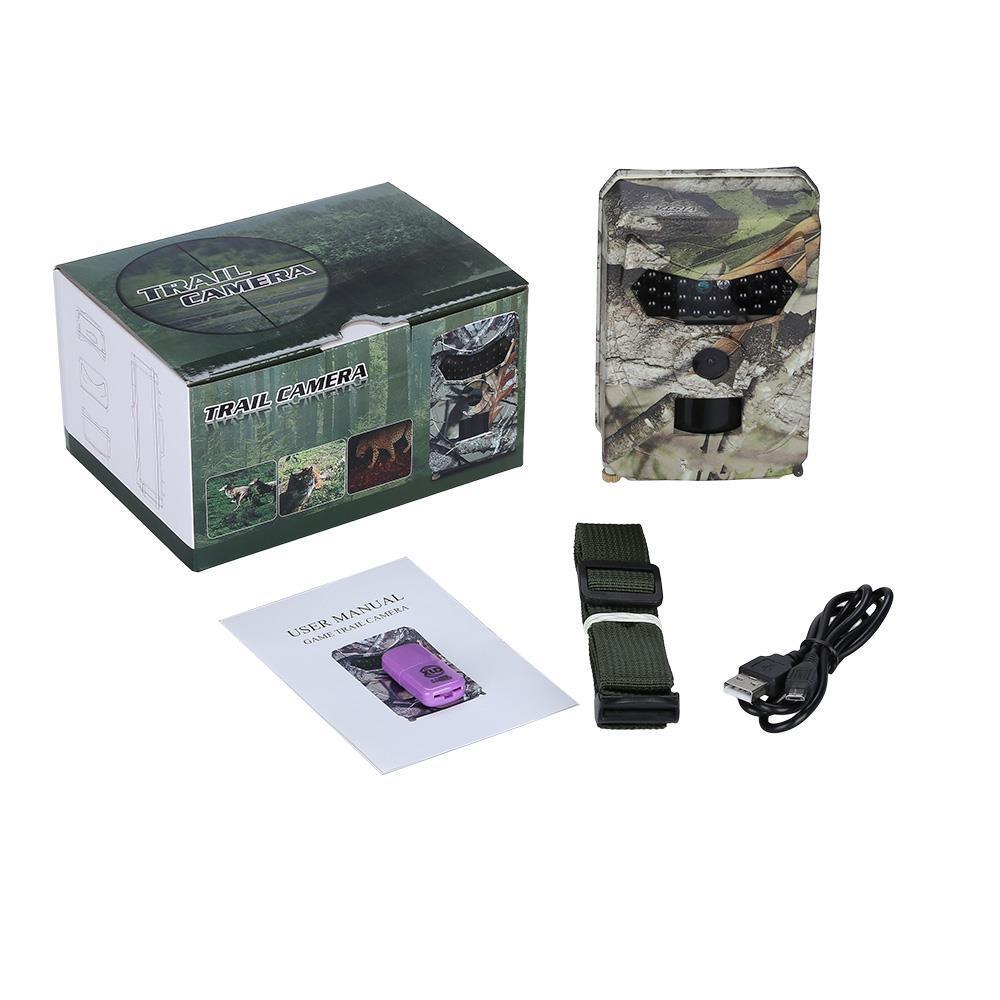 1080P PIR Infrared Trail Hunting Camera For Wildlife Scouting And Night Vision