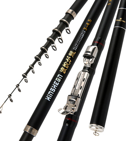 Light Hard Carbon Dual-Purpose Sea And Hand Fishing Rod Set