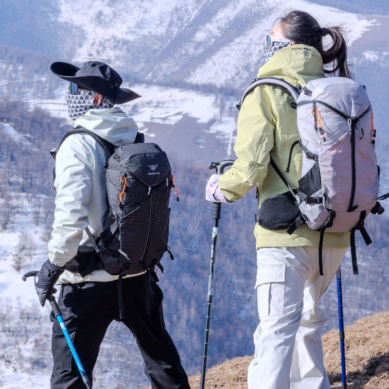 Large Capacity Lightweight Multifunctional Outdoor Travel Hiking Backpack