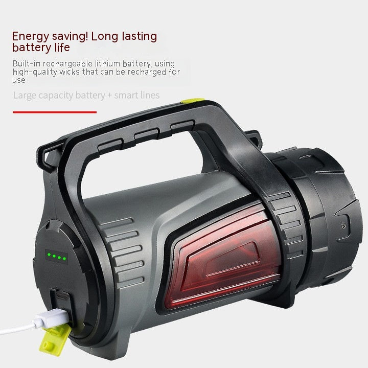 High-Power LED Outdoor Emergency Patrol Searchlight