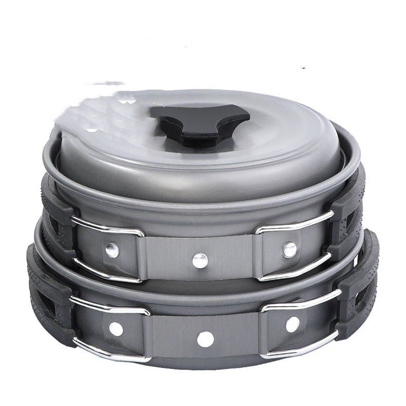 Aluminum Alloy Outdoor Camping Single Pot