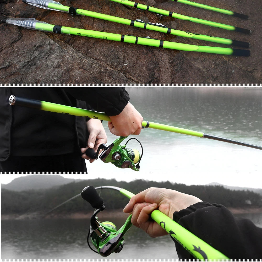 Telescopic Carbon Fiber Rock Fishing Rod For Sea Fishing
