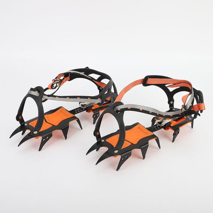 Twelve-Tooth Professional Snow Mountain Climbing Crampons Non-Slip Shoe Cover