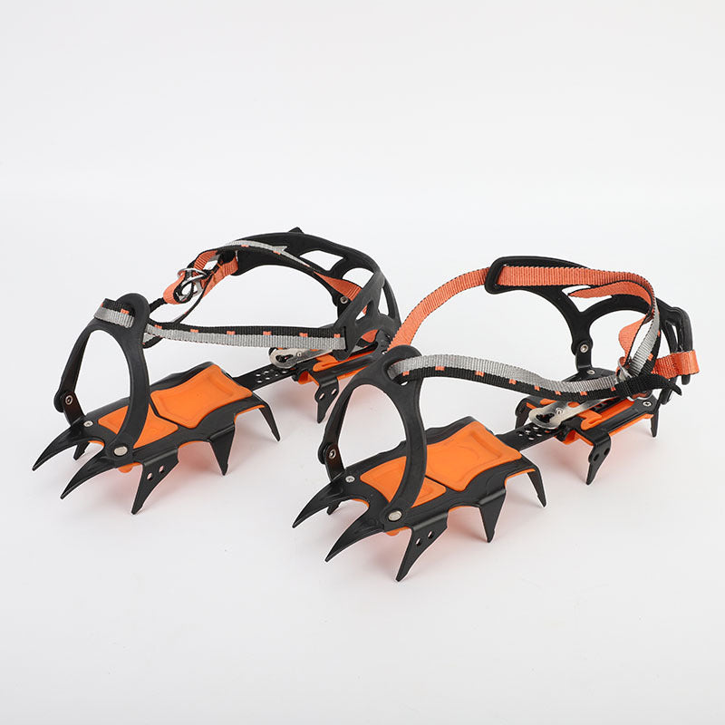 Twelve-Tooth Professional Snow Mountain Climbing Crampons Non-Slip Shoe Cover
