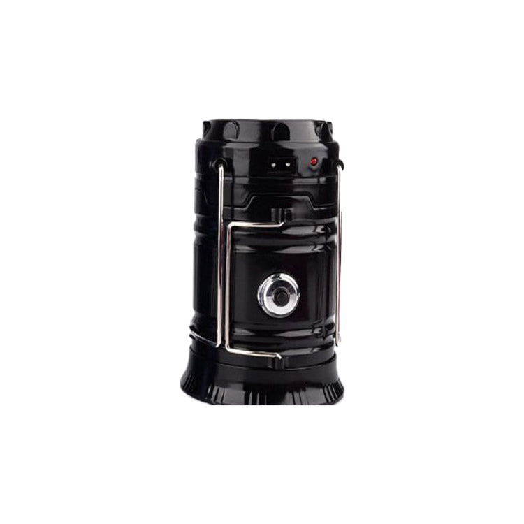 New Solar Charging Multifunctional Telescopic Camping Lantern For Outdoor Tent Use