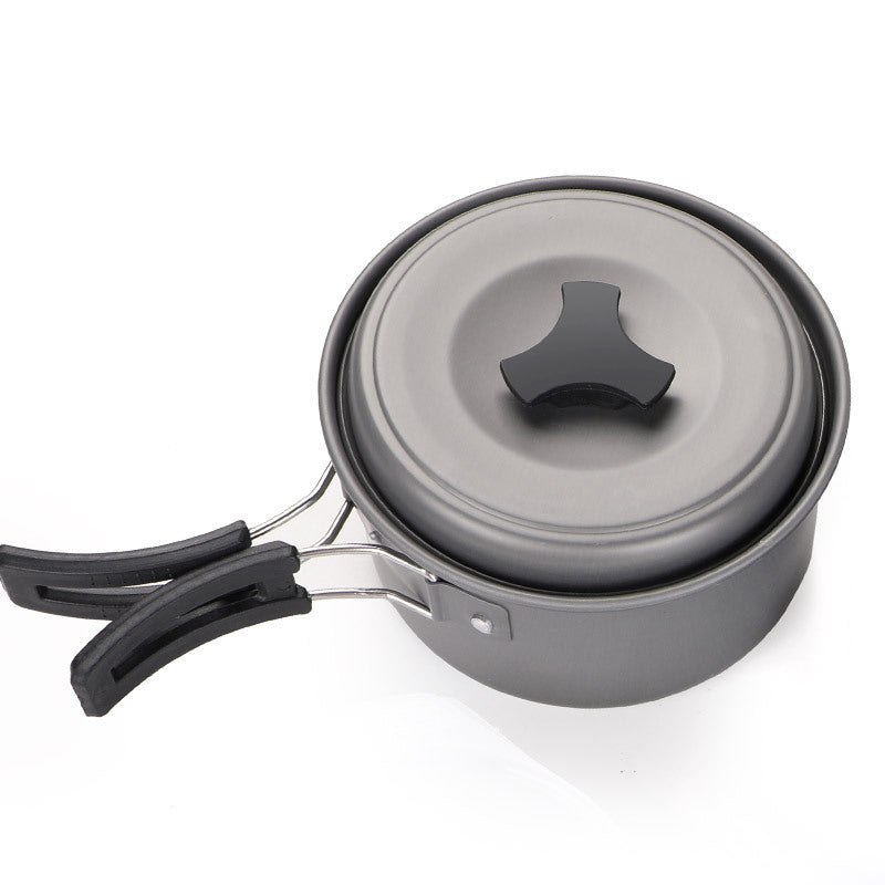 Aluminum Alloy Outdoor Camping Single Pot