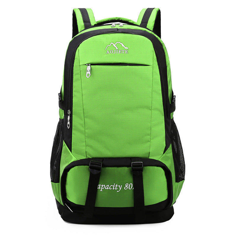 60L Double Shoulder Men's Travel Hiking Backpack Large Capacity