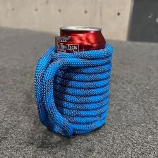 Recycled Rock Climbing Rope Cozy Holder Can Wrap
