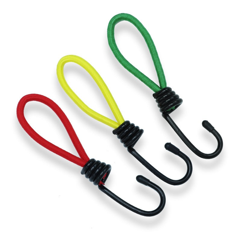 15cm Elastic Rope Buckle Outdoor Camping Tent Binding Strap
