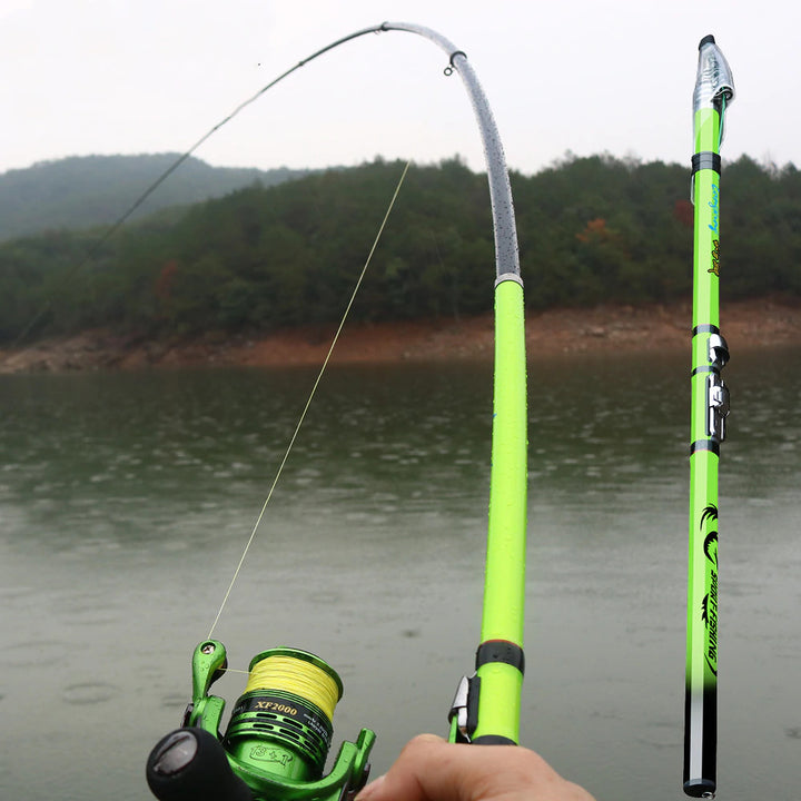 Telescopic Carbon Fiber Rock Fishing Rod For Sea Fishing