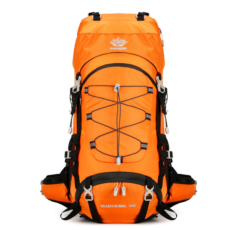 60L Large Capacity Outdoor Hiking Camping Travel Backpack