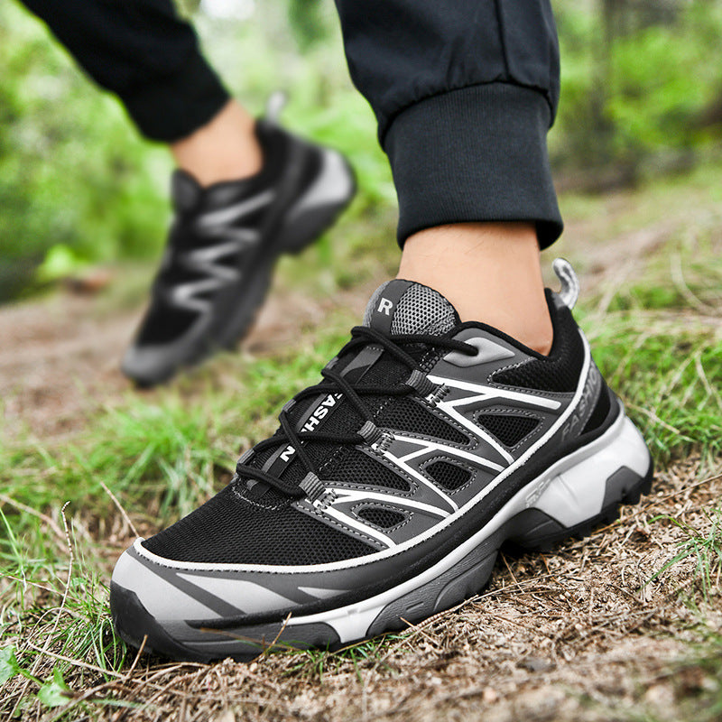 Running Shoes Mesh Sneakers And Hiking Boots