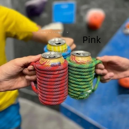 Recycled Rock Climbing Rope Cozy Holder Can Wrap