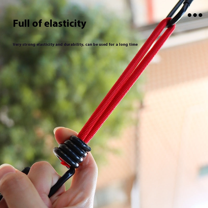 15cm Elastic Rope Buckle Outdoor Camping Tent Binding Strap