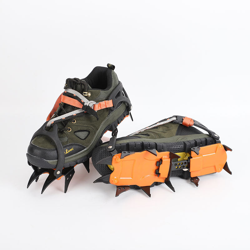 Twelve-Tooth Professional Snow Mountain Climbing Crampons Non-Slip Shoe Cover