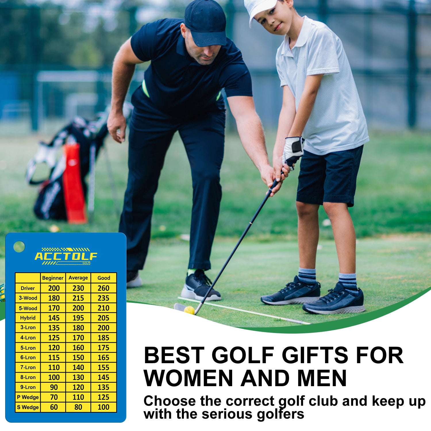 2-Piece Golf Scorecard Accessories Set For Club And Course Use