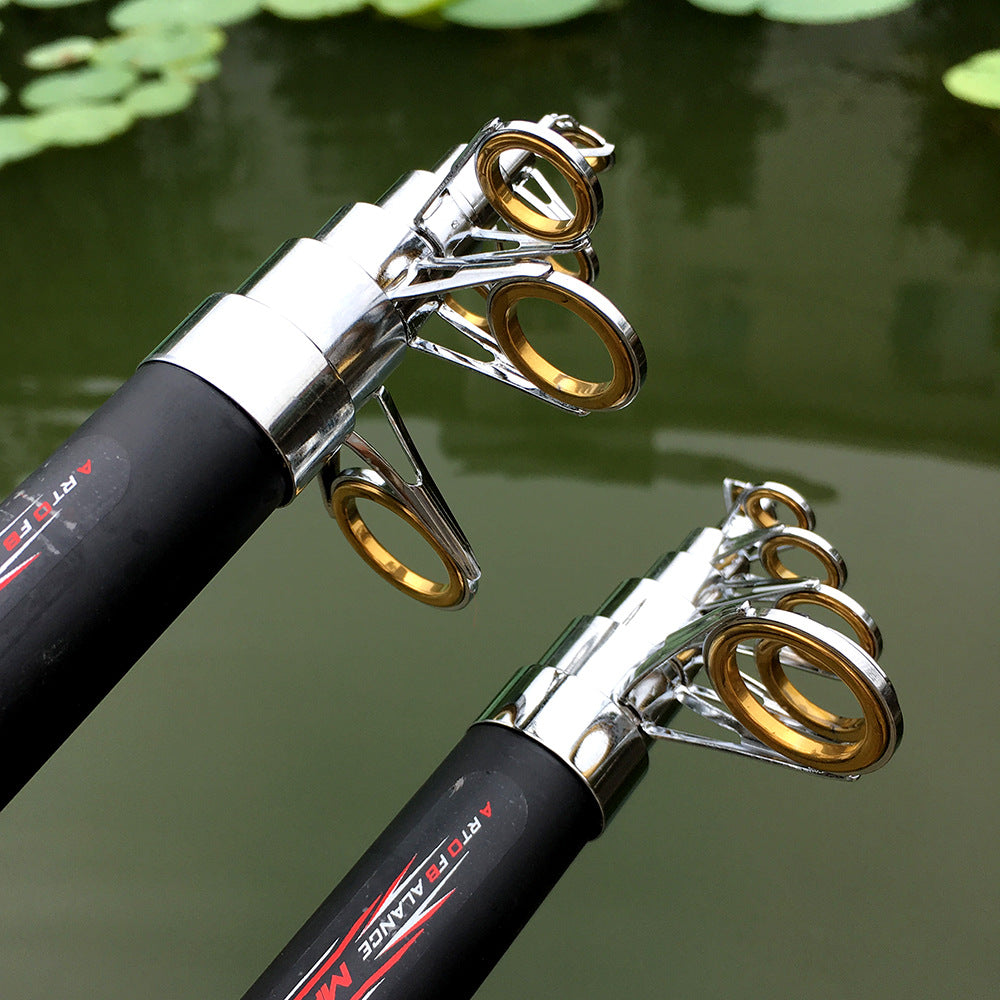 Super Hard Telescopic Carbon Fiber Sea Fishing Rod