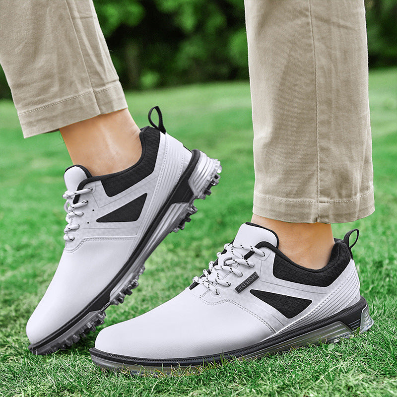 Men’s Microfiber Breathable Golf Casual Shoes