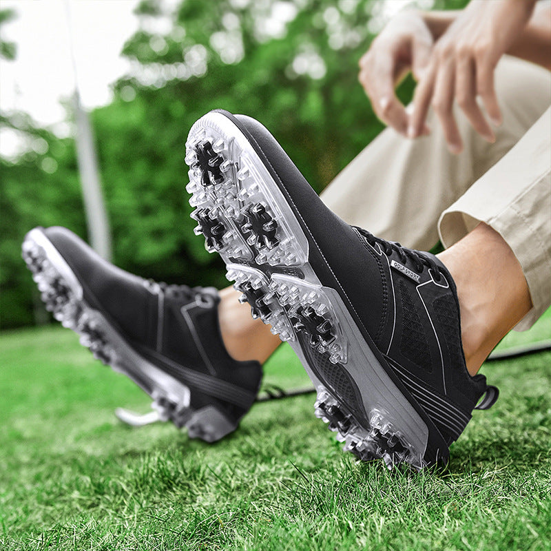 Men’s Microfiber Breathable Golf Casual Shoes