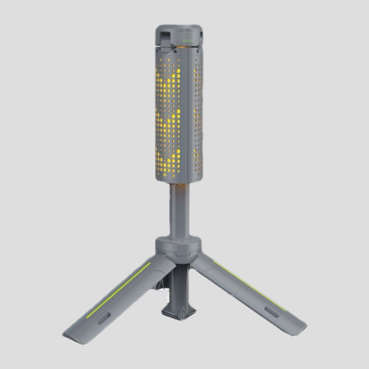 Multifunctional Rechargeable Three-Leaf Bracket Outdoor Camping Lanter