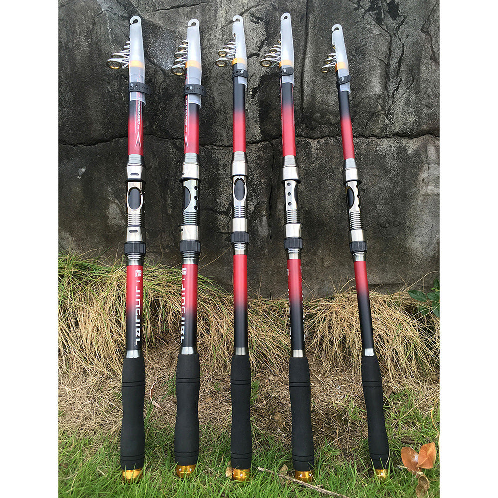 Super Hard Telescopic Carbon Fiber Sea Fishing Rod